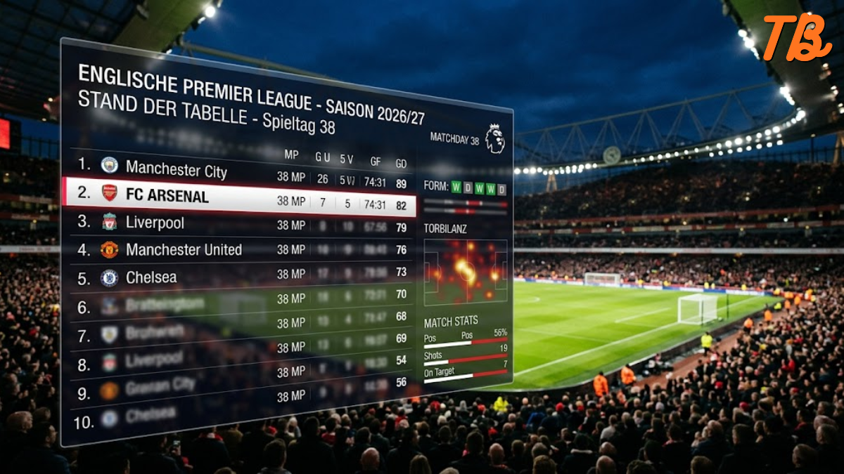 teilnehmer: fc arsenal tabelle